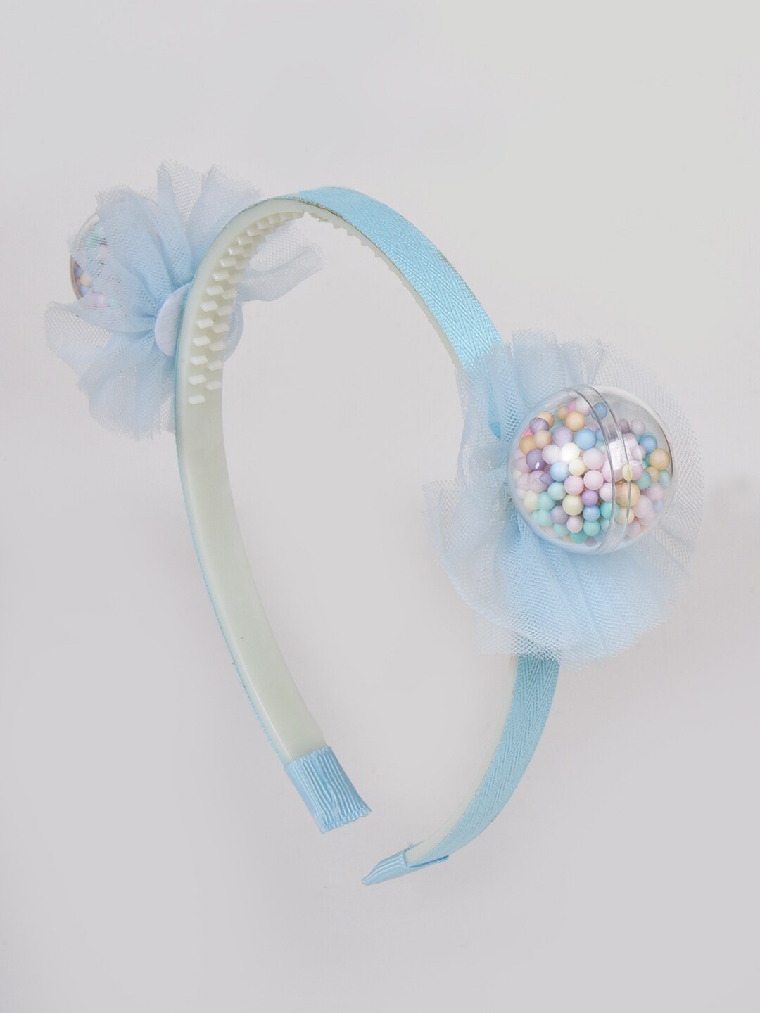 

Choko Girls Candy Jar Bobble Lace Hairband, Blue