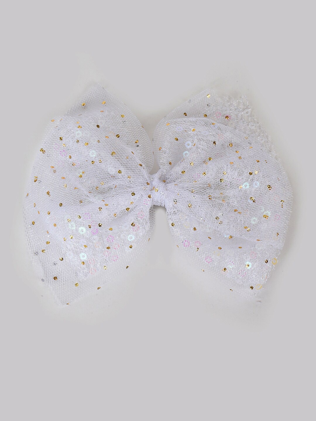 

Choko Girls Glitter Wing Bow Hairclip, White
