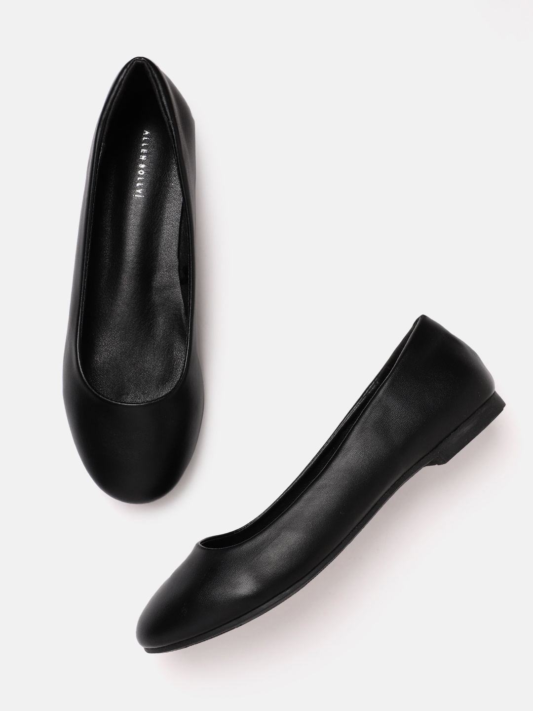 

Allen Solly Women Solid Ballerinas, Black