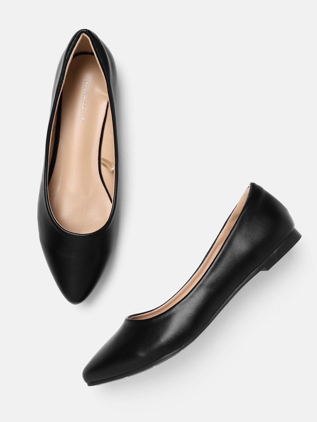 

Allen Solly Women Solid Ballerinas, Black