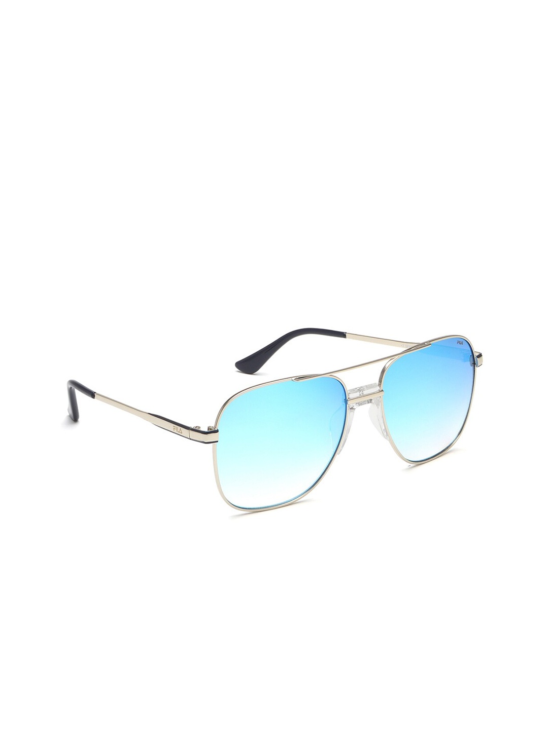 

FILA Men Square Sunglasses with UV Protected Lens, Blue