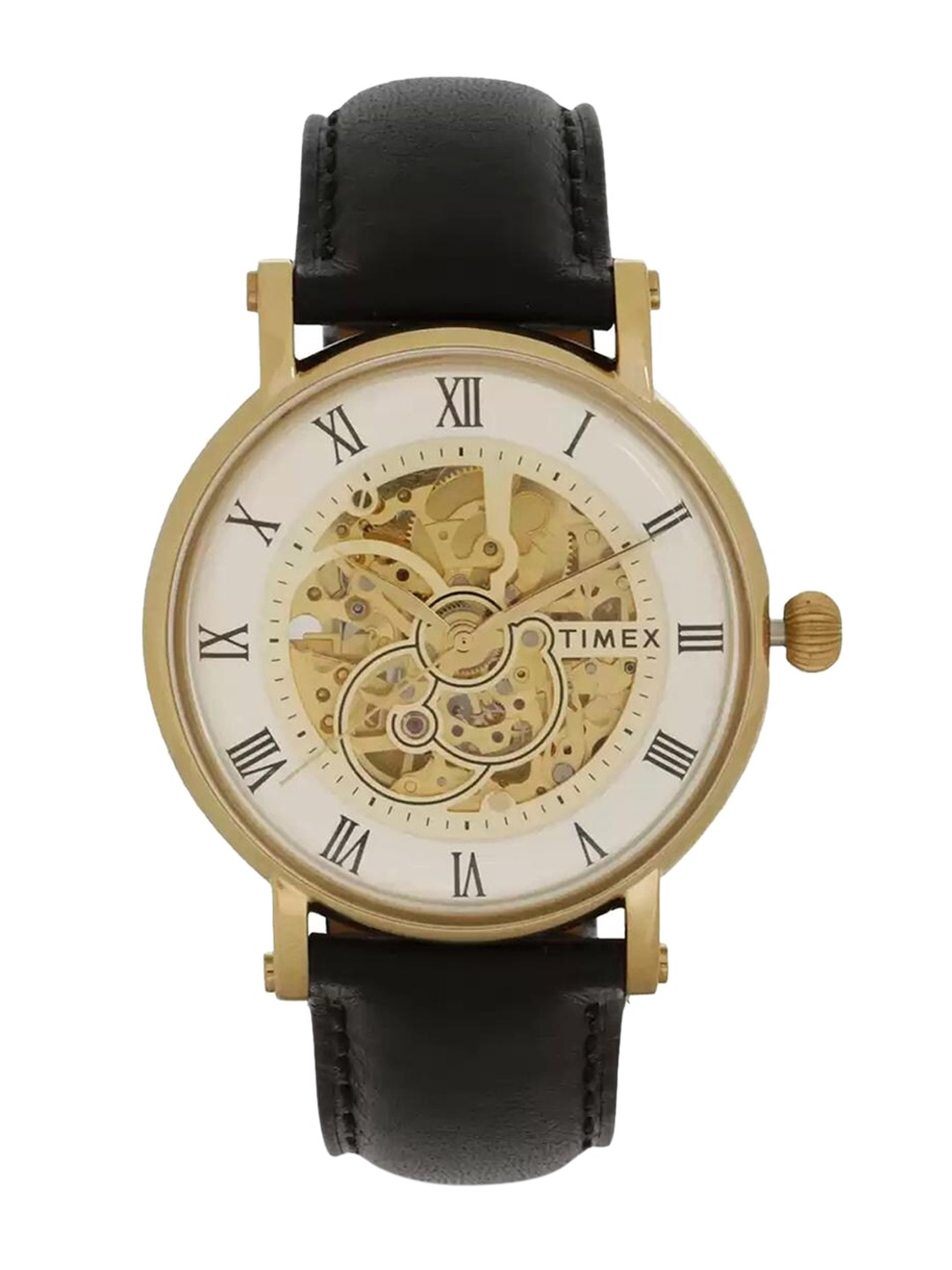 

Timex Skeleton Dial & Analogue Automatic Motion Powered Watch TWEG16702, Black