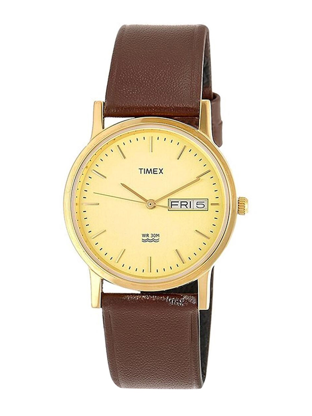 

Timex Men Dial & Stainless Steel Straps Analogue Watch A501, Brown