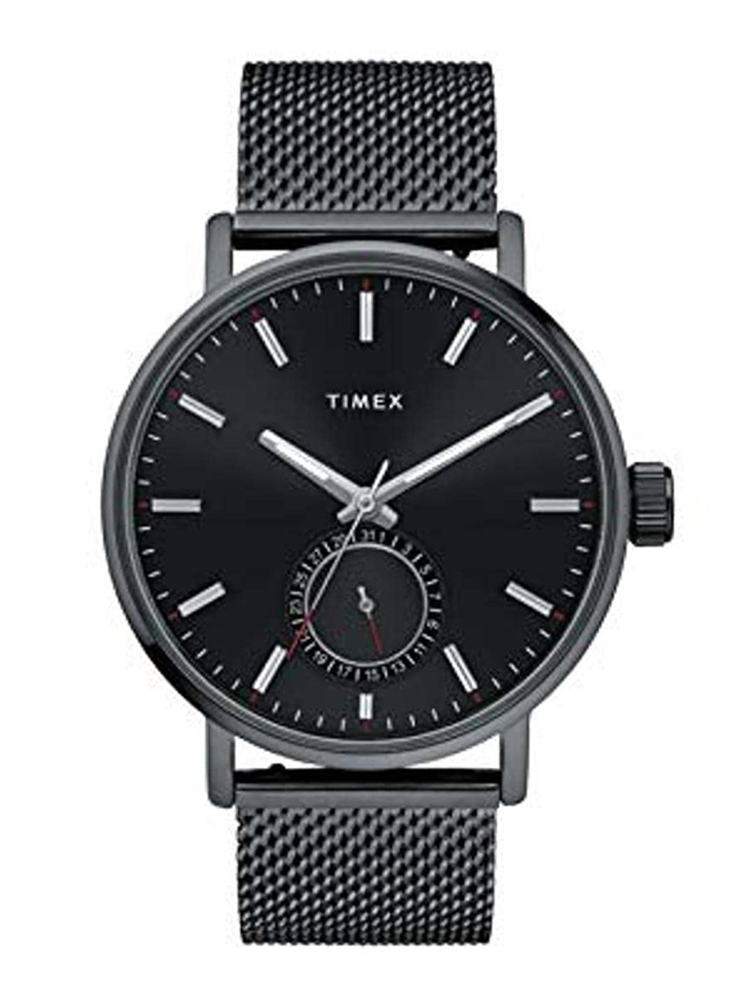 

Timex MeN Stainless Steel Straps Analogue Watch TWEG20009, Black