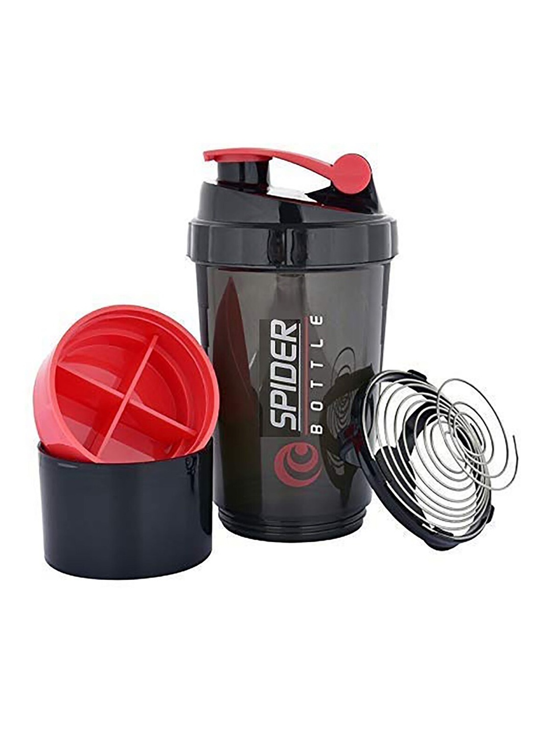 

ZURU BUNCH Black & Red Flip Top Shaker Bottle