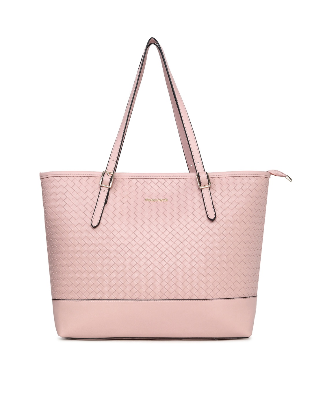 

Fastrack Textured PU Structured Shoulder Bag, Pink