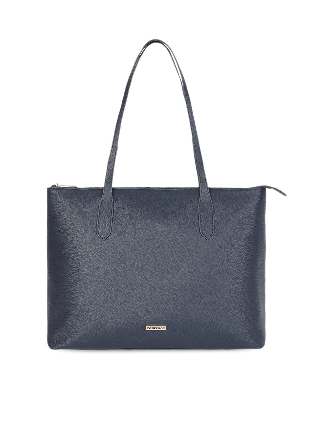 

Fastrack PU Structured Shoulder Bag, Navy blue