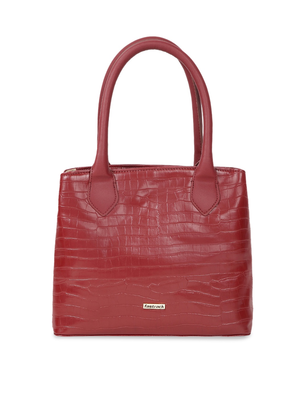 

Fastrack Textured PU Shopper Shoulder Bag, Burgundy
