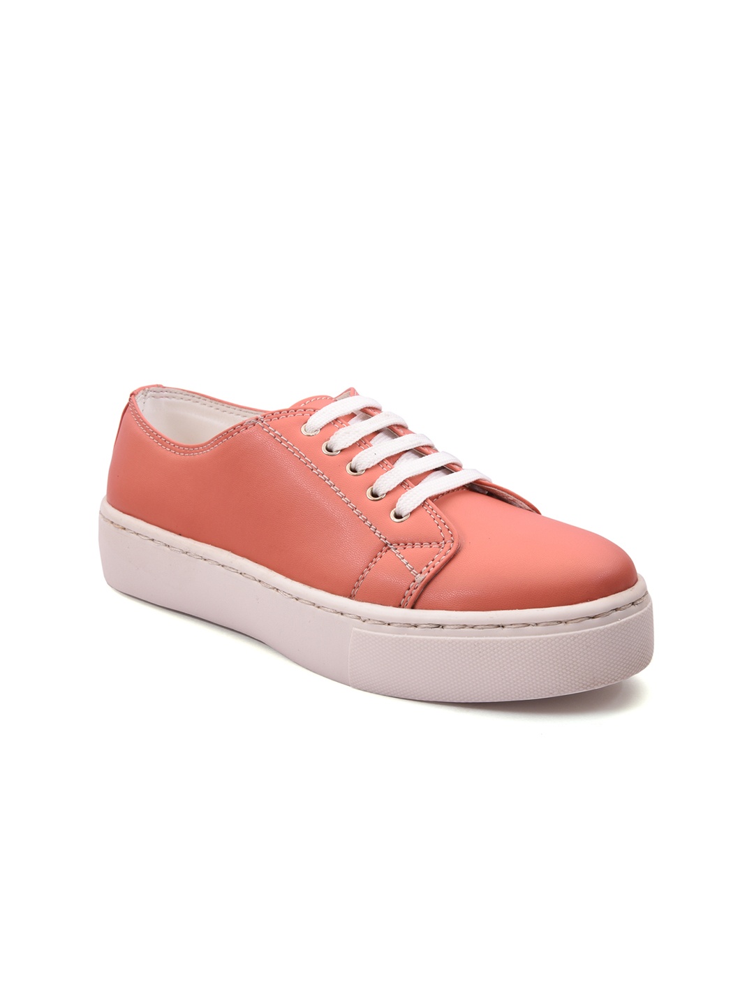 

meriggiare Women Peach-Coloured Sneakers