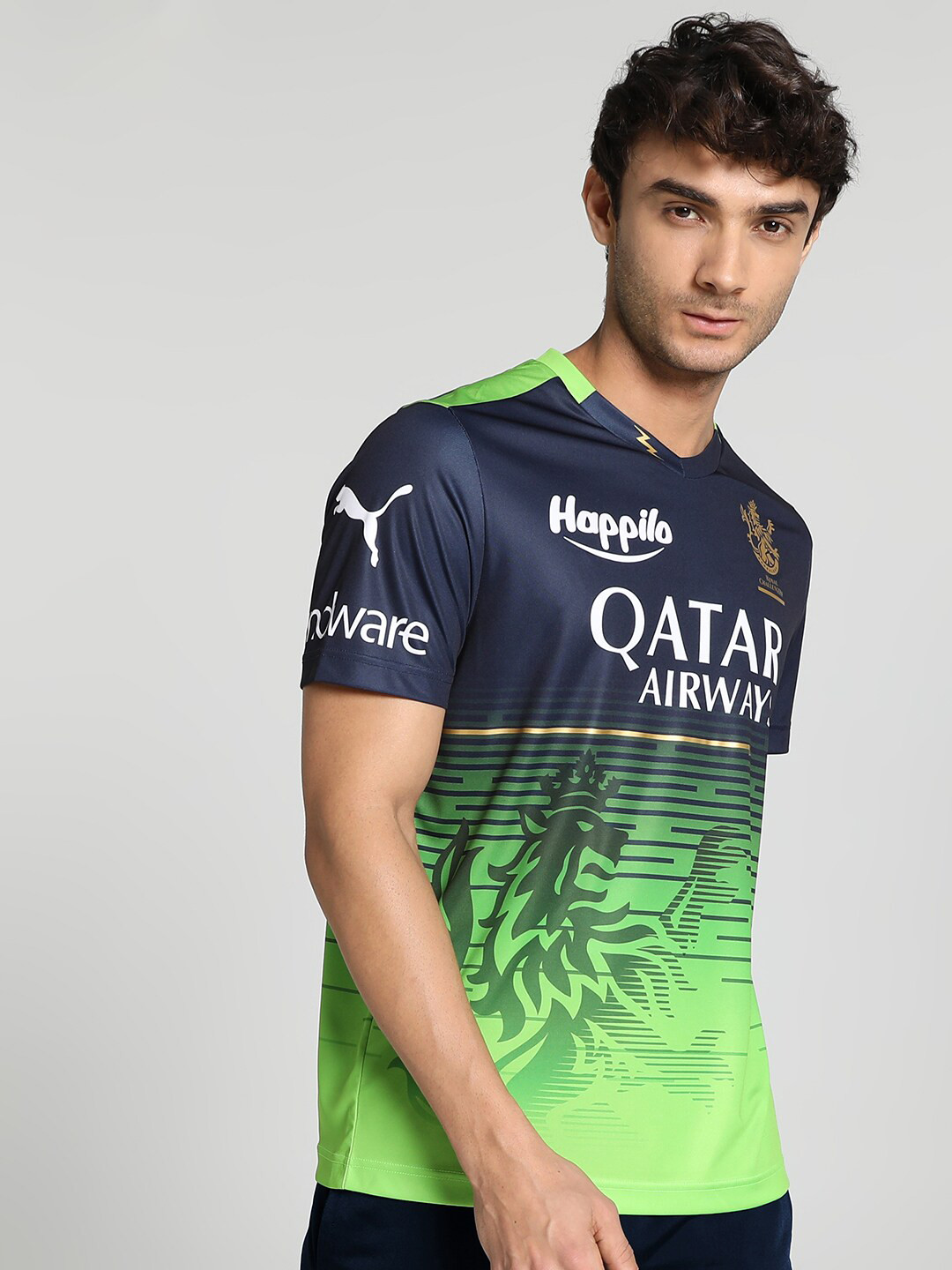 

Puma Royal Challengers Bangalore 2023 "GREEN" Men's Replica Jersey T-Shirt