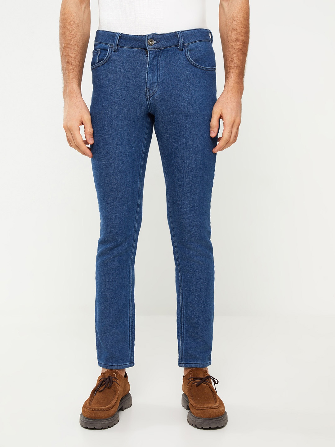 

LC Waikiki Men Slim Fit Light Fade Stretchable Jeans, Blue