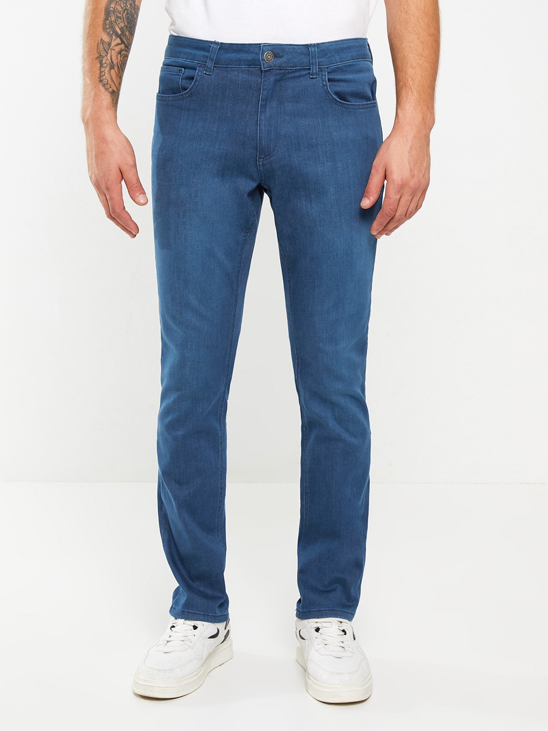 

LC Waikiki Men Slim Fit Stretchable Jeans, Blue
