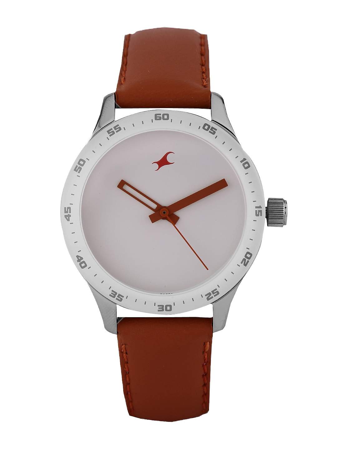 

Fastrack Women White Analogue Watch Nj6078SL04C