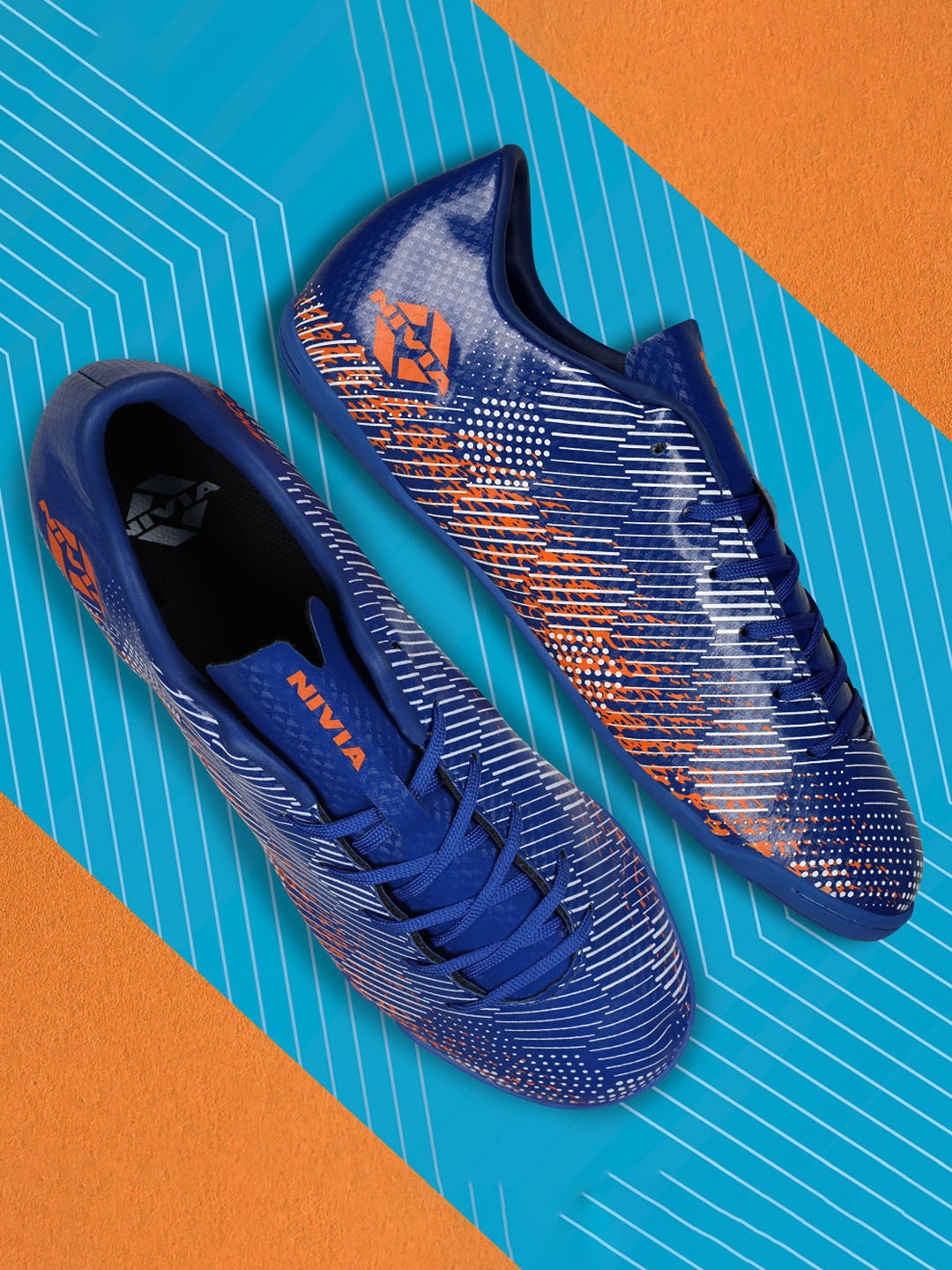 

NIVIA Men Encounter 9.0 Futsal Shoes, Blue