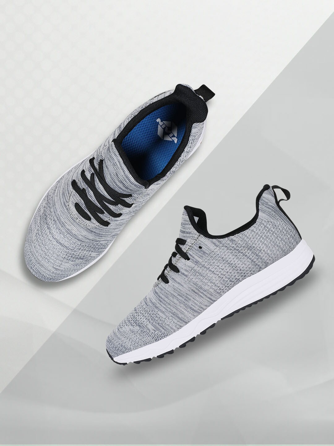 

NIVIA Men Impulse Running Shoes, Grey
