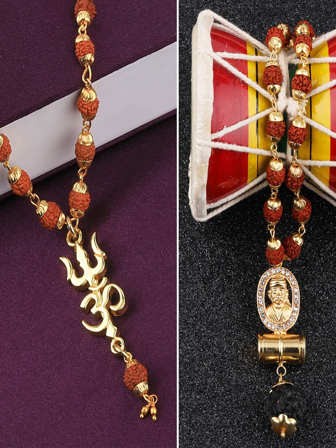 

Silver Shine Pack of 2 Gold-Plated Chain