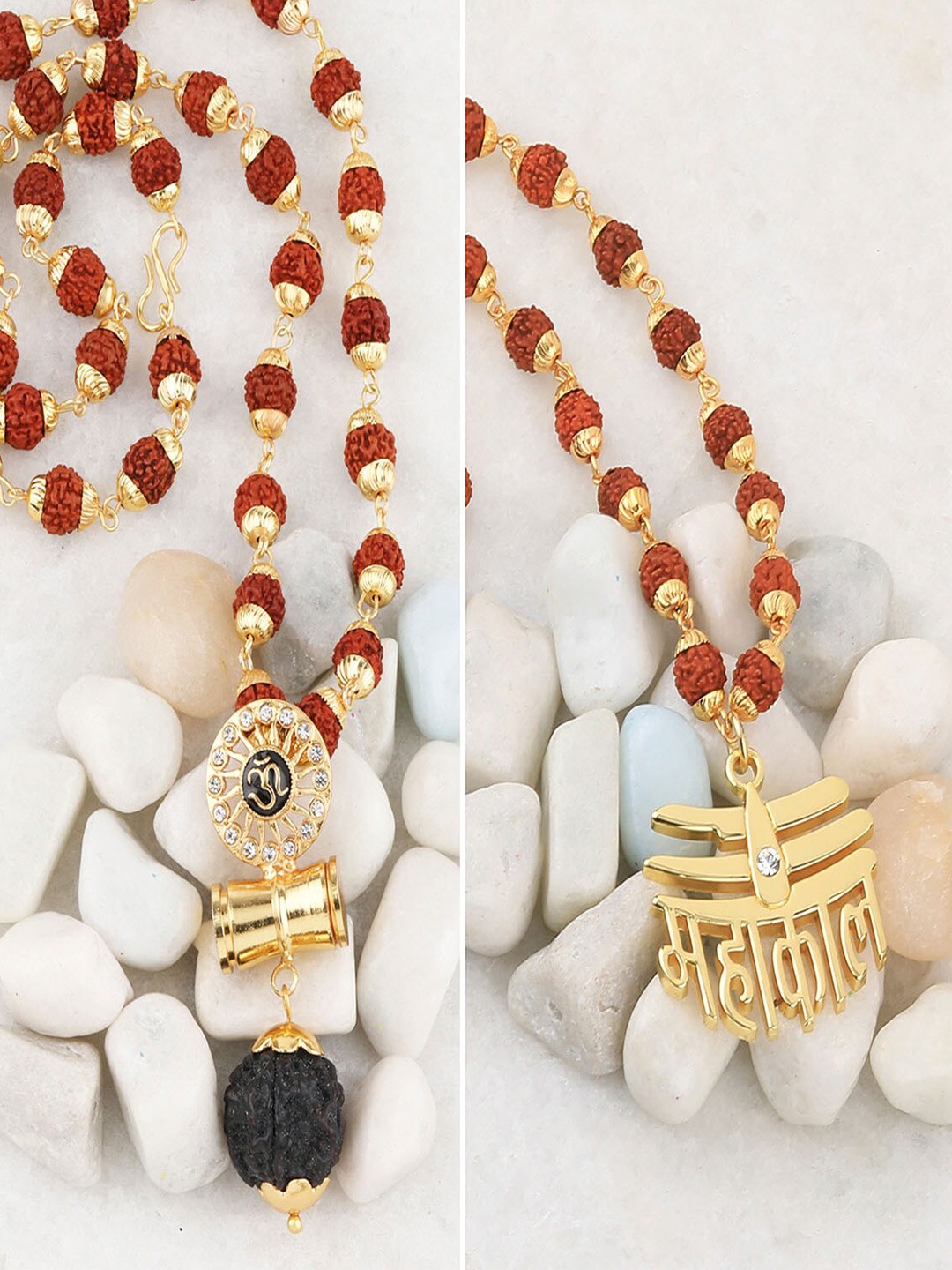 

Silver Shine Pack Of 2 Gold-Plated Chain