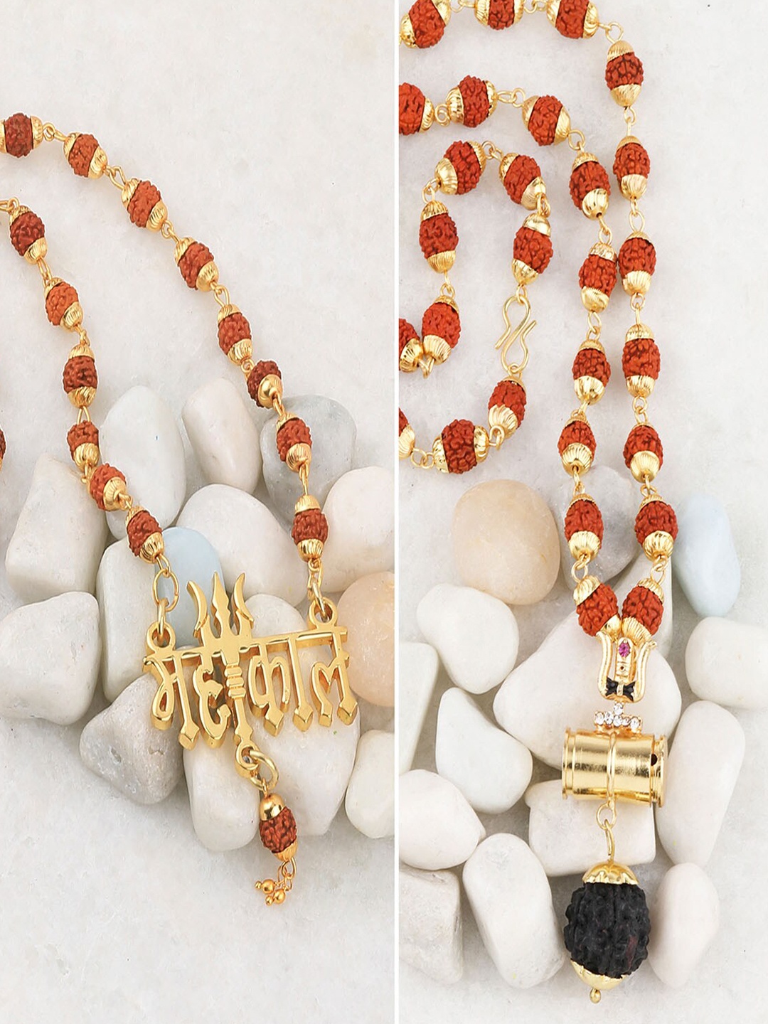 

Silver Shine Pack Of 2 Gold-Plated Chain