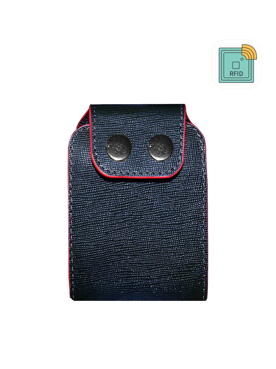 

ABYS Leather Rfid Card Holder, Blue