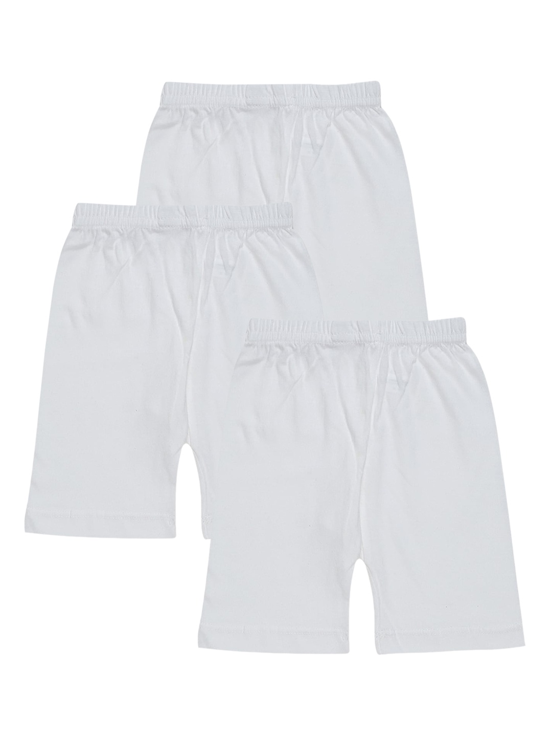 

Bodycare Kids Girls Pack of 3 Cotton Shorts, White