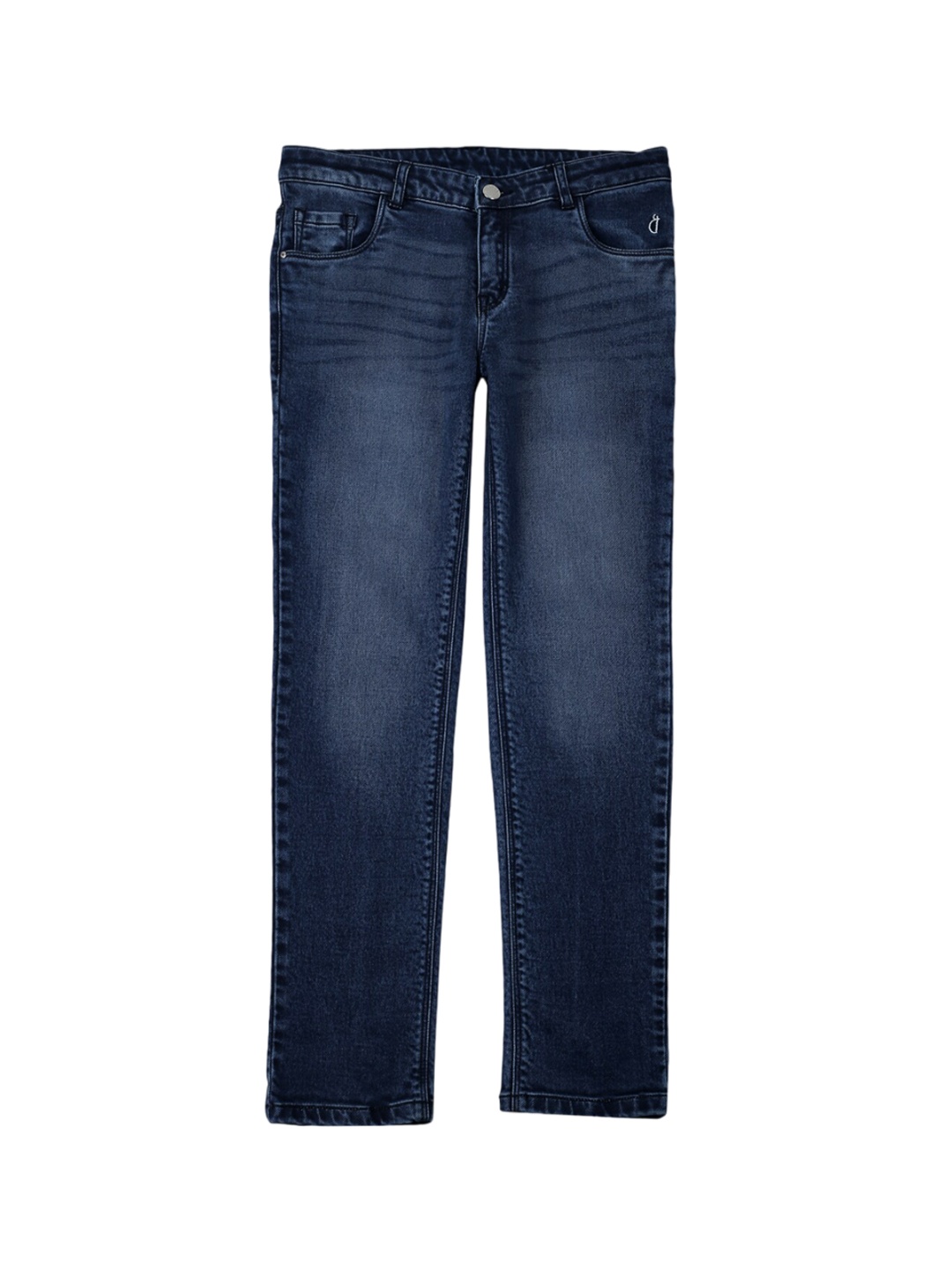 

Gini and Jony Girls Mid-Rise Light Fade Denim Jeans, Blue