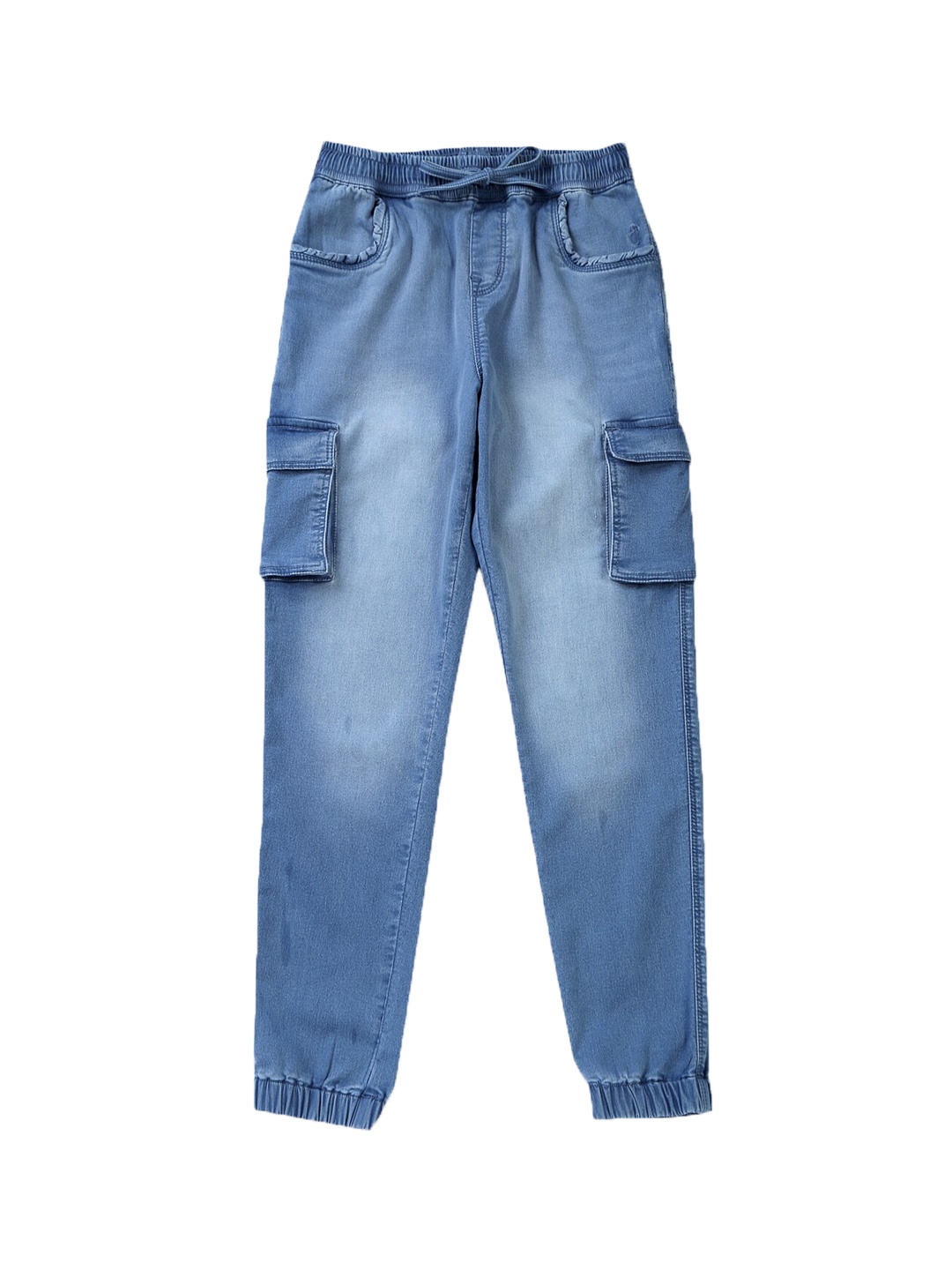 

Gini and Jony Girls Mid-Rise Heavy Fade Jeans, Blue