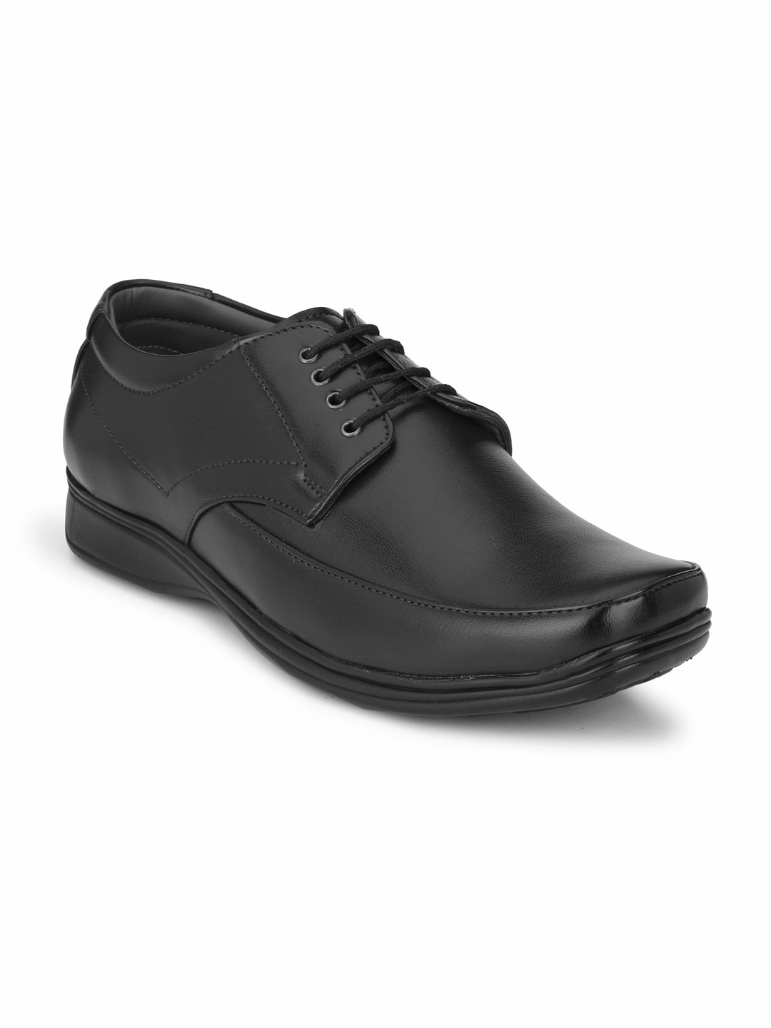 

Provogue Men Textured Formal Derbys, Black