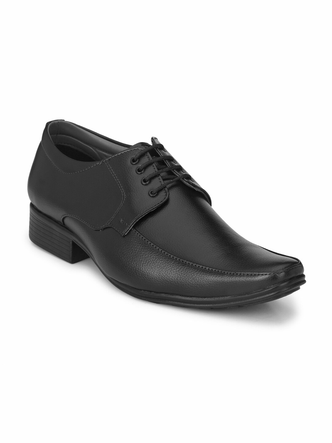 

Provogue Men Textured Formal Derbys, Black