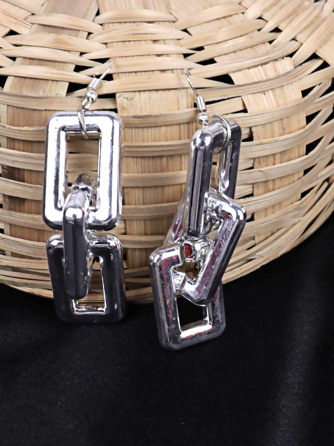 

Krelin Classic Vintage Lightweight Drop Earrings, Silver