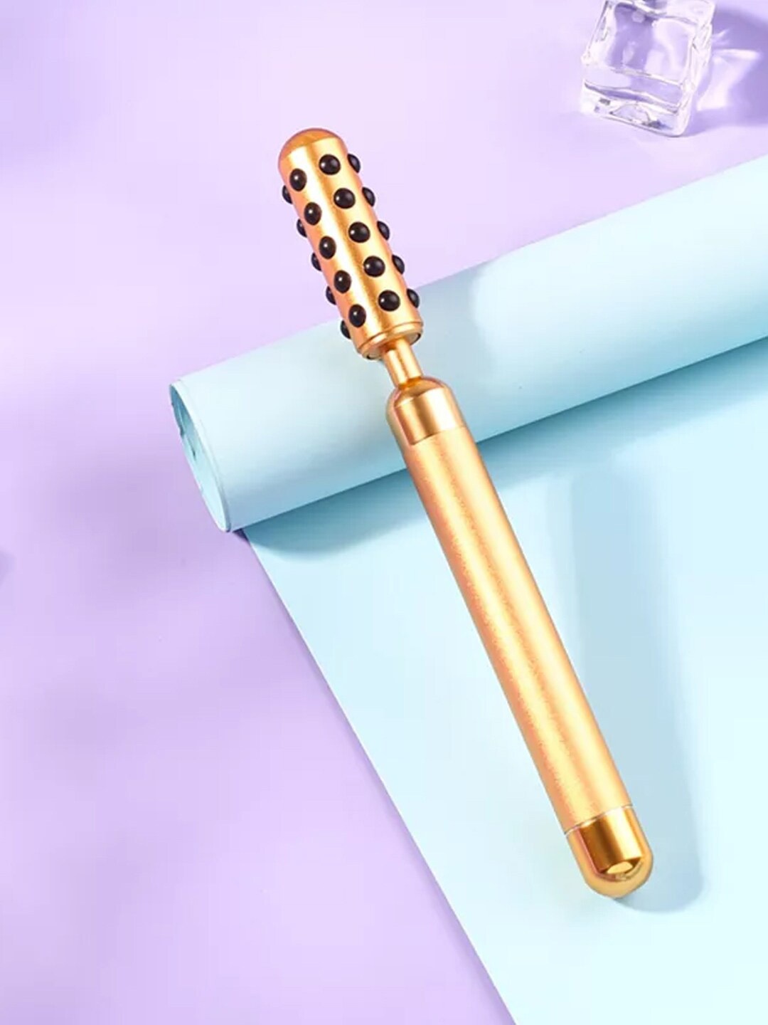 

Arzari Gold Electric High Frequency Germanium Vibration Facial Massager