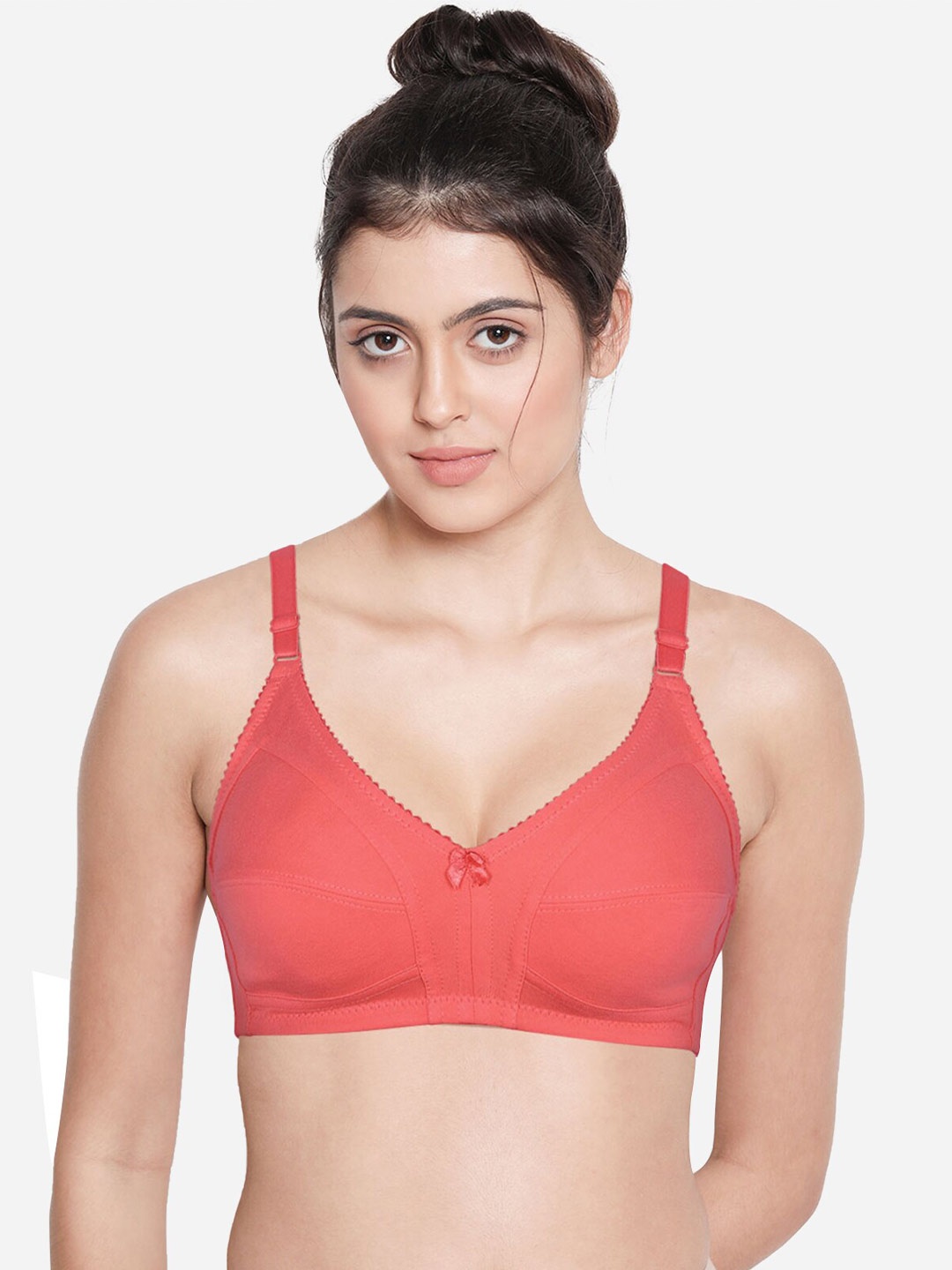 

Susie Non-Wired All Day Comfort Full Coverage Everyday Bra, Orange