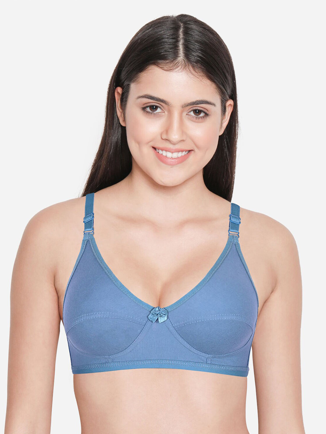 

Susie Medium Coverage Non Padded Everyday Bra, Blue