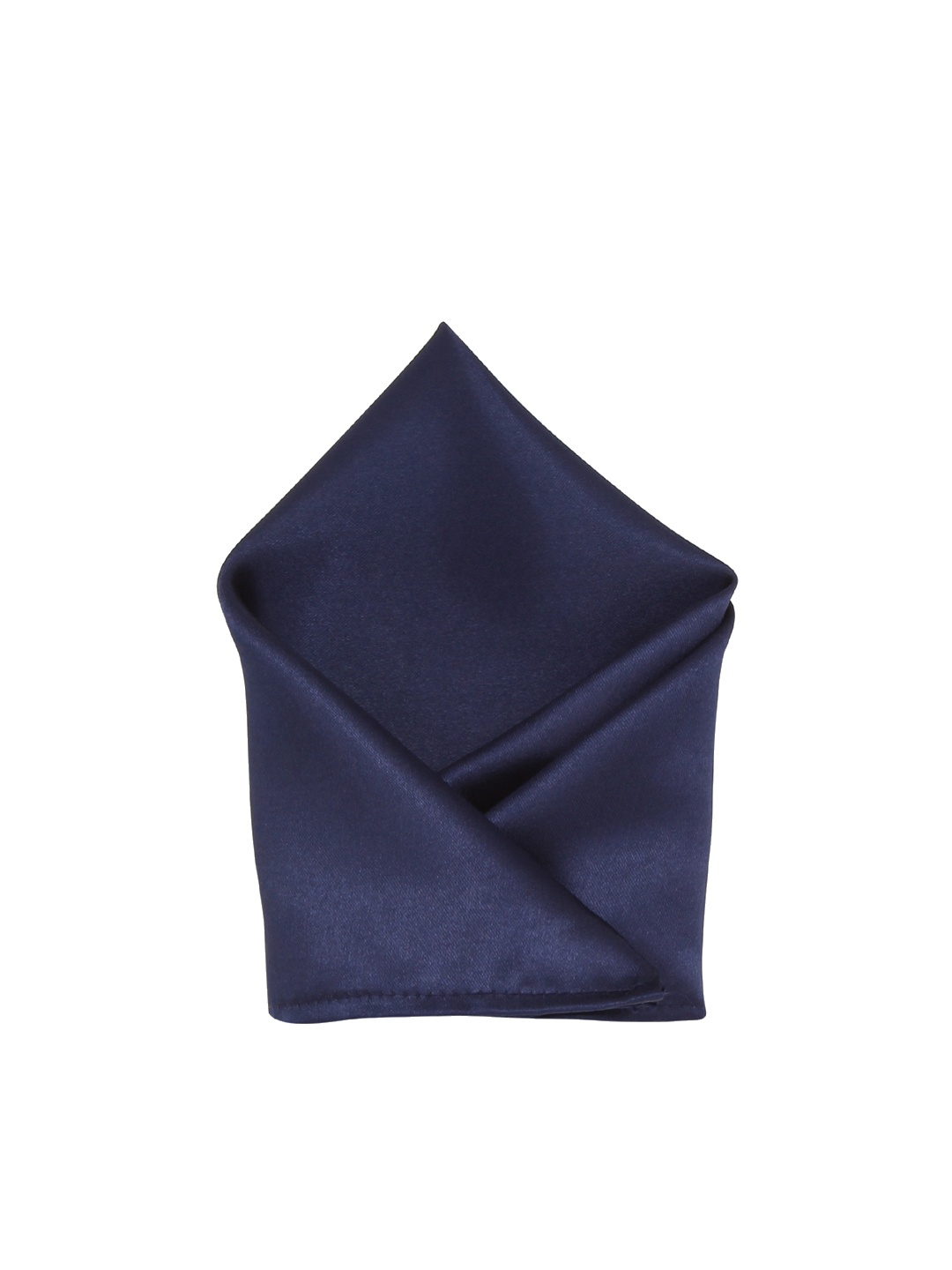 

Blacksmith Men Formal Satin Pocket Square, Navy blue