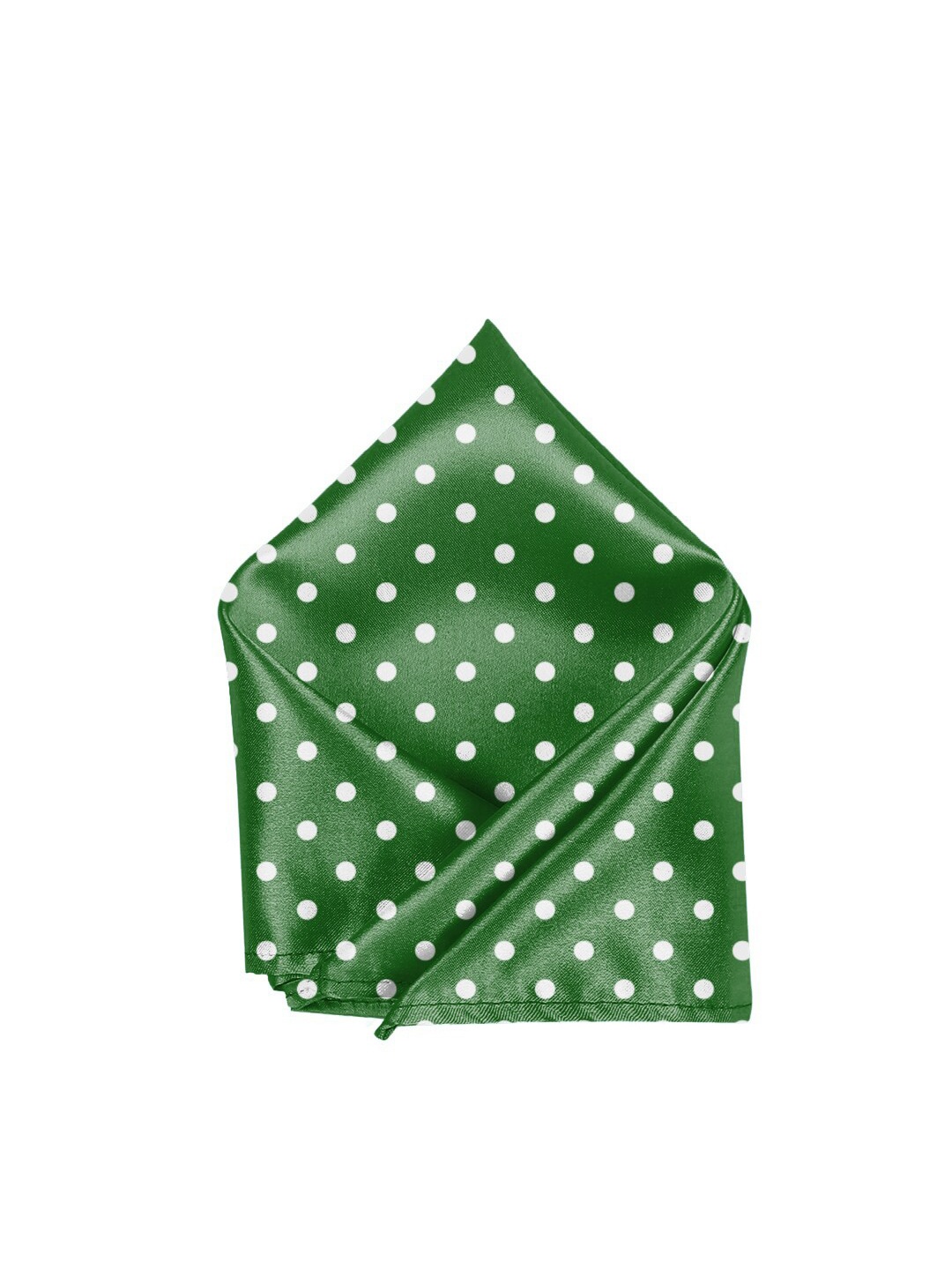 

Blacksmith Men Polka Dot Pocket Square, Green
