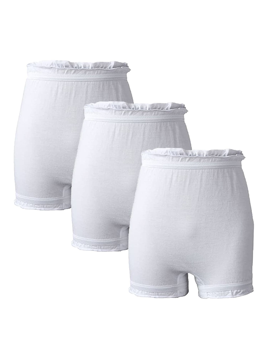 

Bodycare Kids Pack of 3 Pure Cotton Boy Shorts Briefs, White