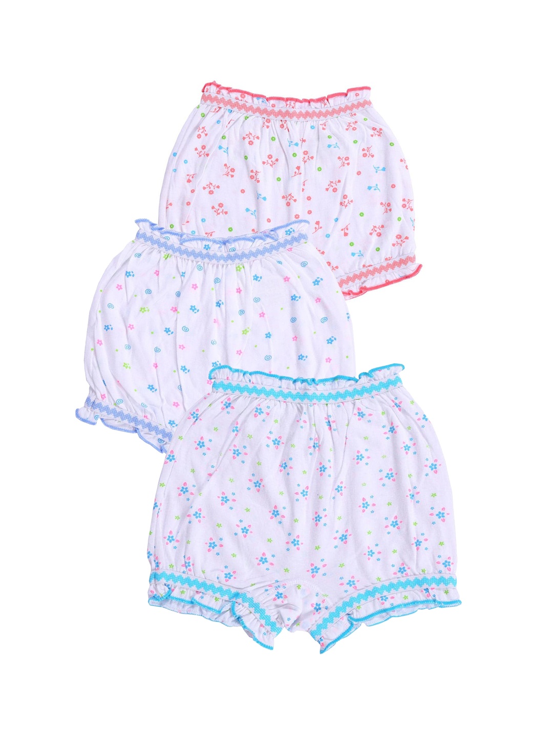

Bodycare Kids Pack Of 3 Assorted Floral Printed Cotton Boy Short Briefs