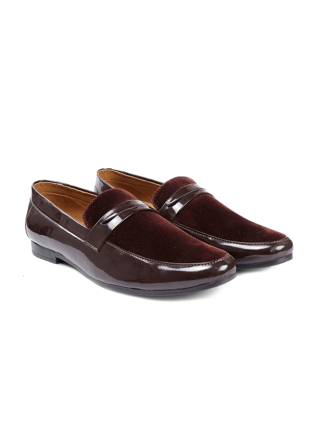 

Bxxy Men Lightweight Penny Loafers, Brown