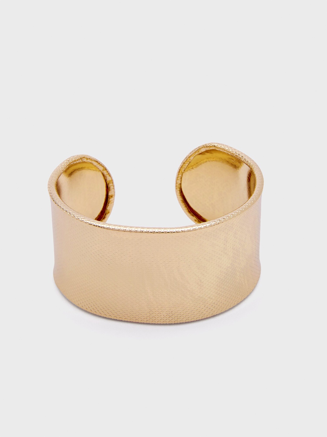 

20Dresses Women Gold-Plated Textured Cuff Bracelet
