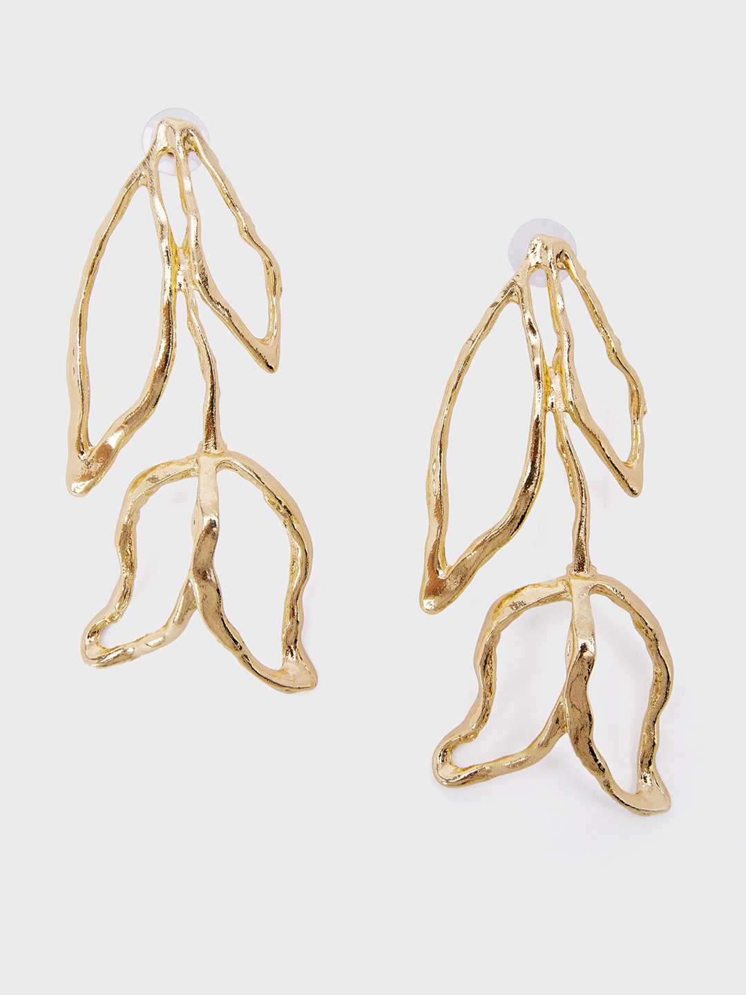

20Dresses Gold-Plated Floral Drop Earrings