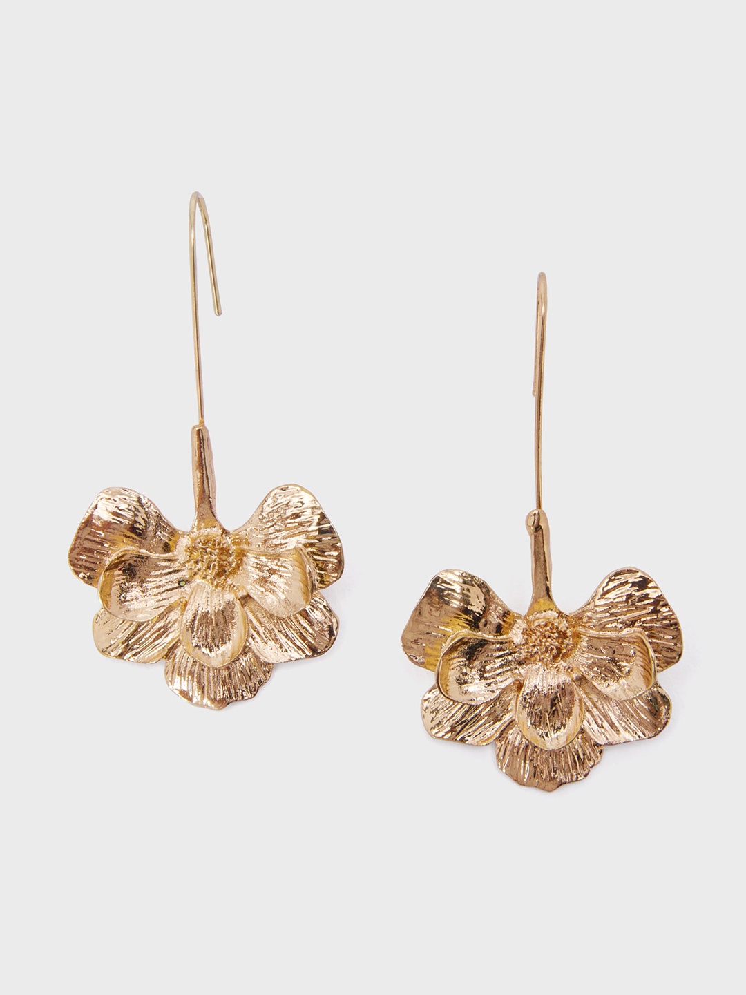 

20Dresses Gold-Plated Floral Drop Earrings