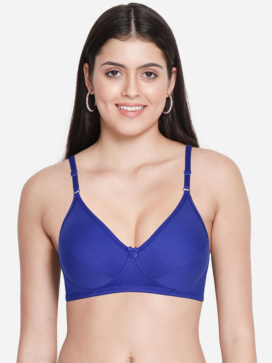 

shyaway Non-Wired All Day Comfort Medium Coverage Everyday Bra, Blue