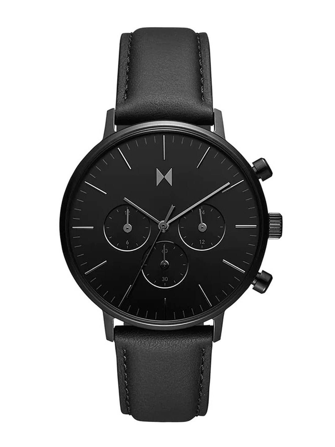 

MVMT Men Legacy Traveler Analogue Chronograph Watch 28000280, Black