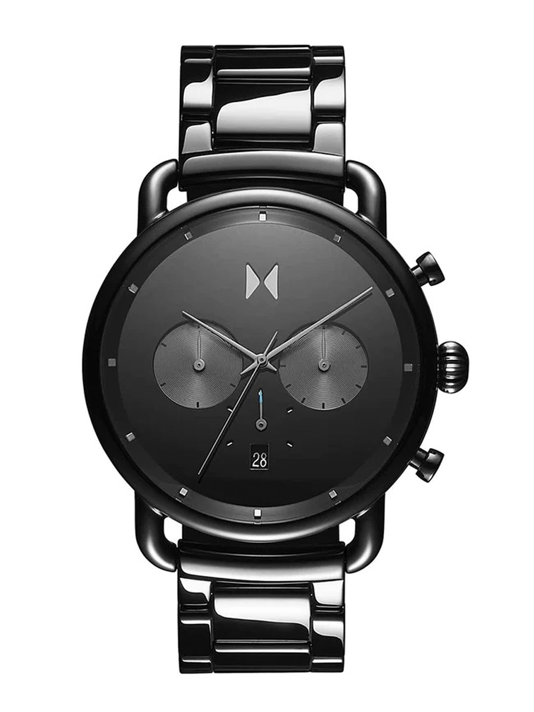 

MVMT Men Blacktop Ceramic Analogue Chronograph Watch 28000235, Black
