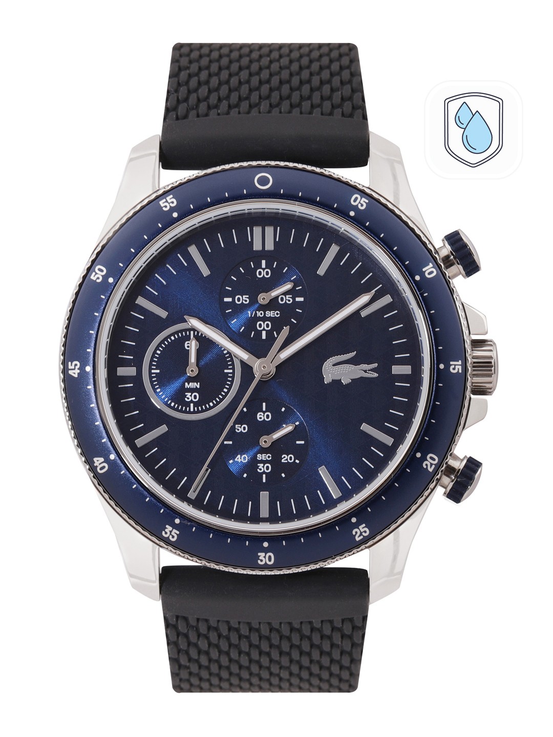 

Lacoste Men Neo Heritage CHronograph Analogue Watch 2011252, Navy blue