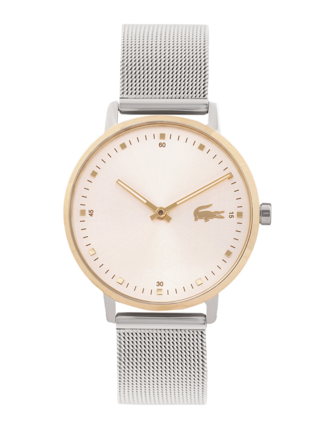 

Lacoste Women Crocorgin Le Bracelet Style Analogue Watch 2001286-Silver