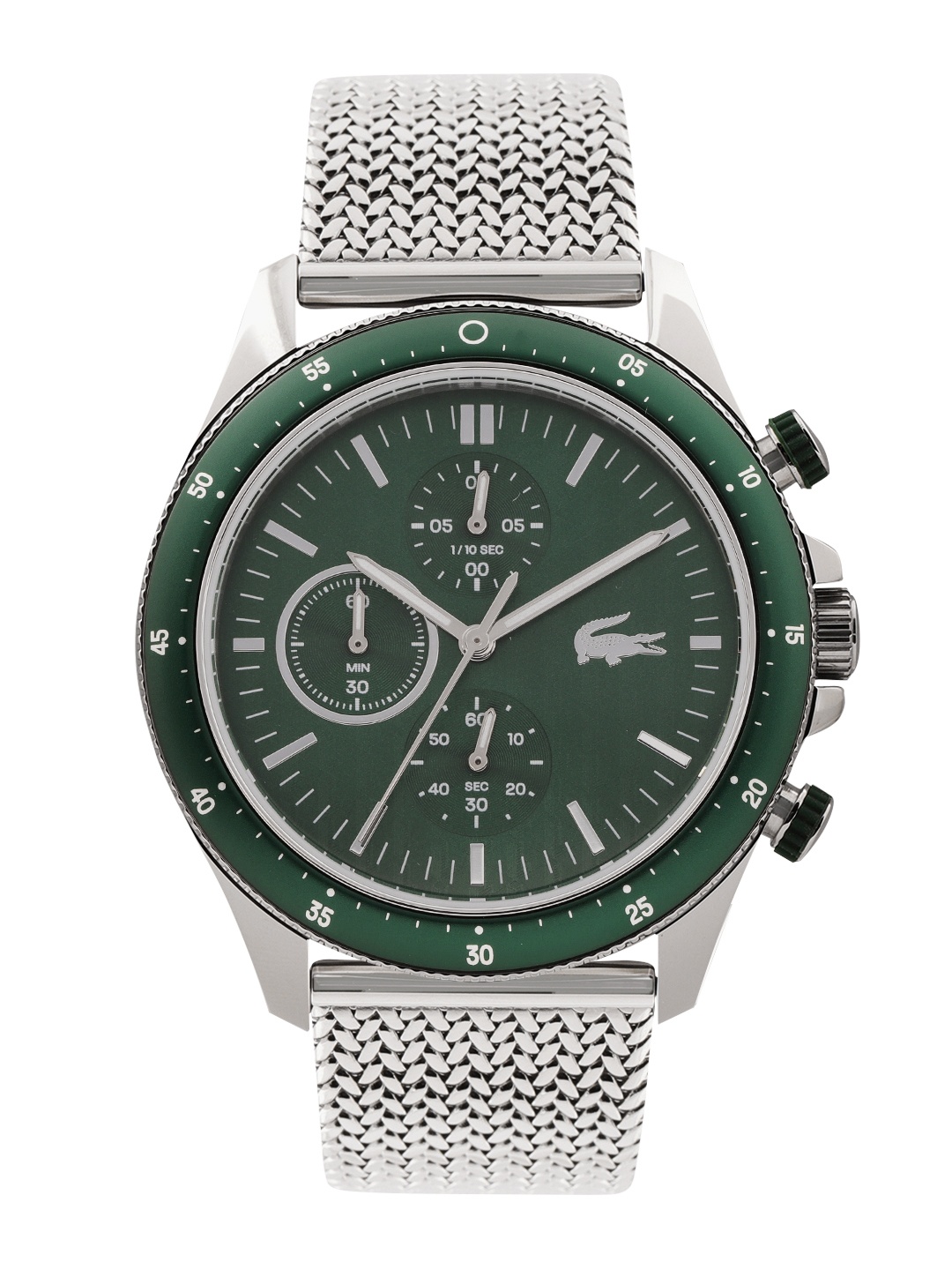 

Lacoste Men Neo Heritage Bracelet Style Analogue Chronograph Watch 2011255-Green