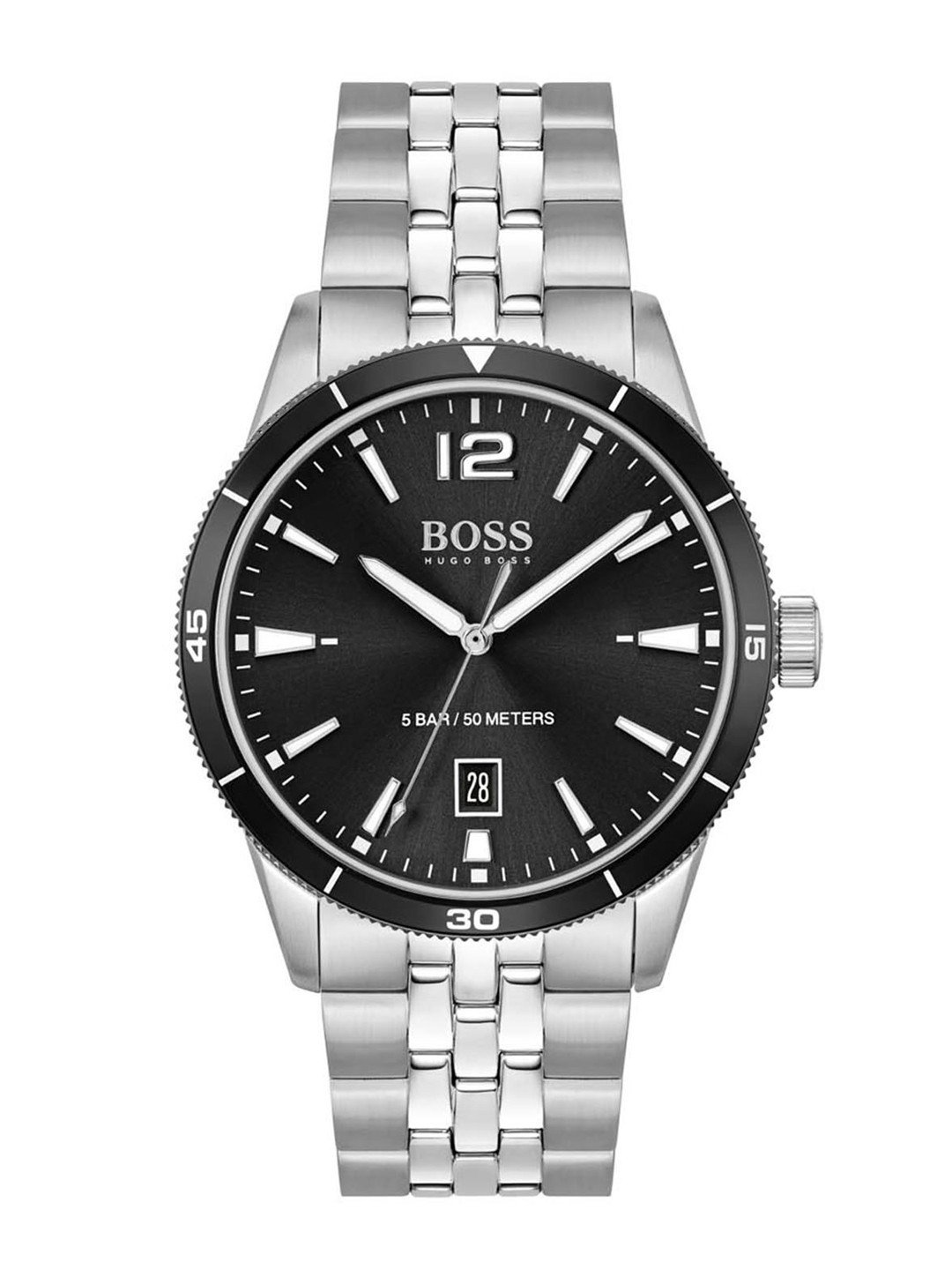 

Hugo Boss Men Drifter Bracelet Style Analogue Watch 1513911-Black