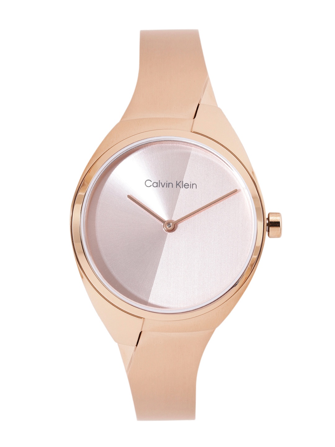 

Calvin Klein Women Charming Stainless Steel Bracelet Style Analogue Watch 25200236, Pink