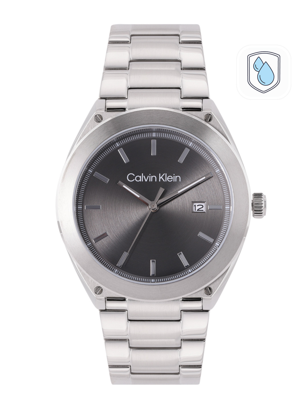 

Calvin Klein Men Casual Essentials Bracelet Style Analogue Watch 25200196, Charcoal