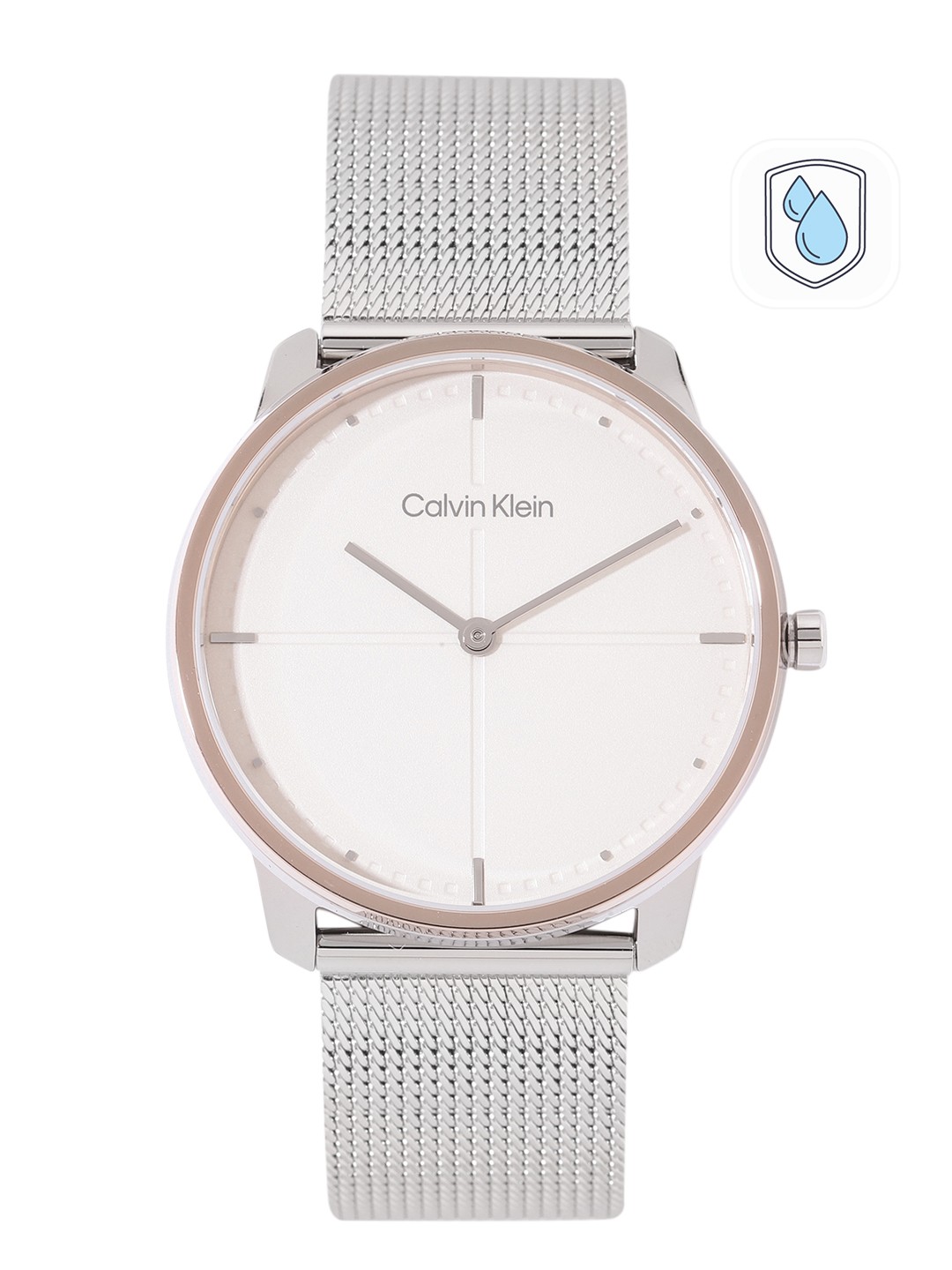

Calvin Klein Unisex Ck Iconic Analogue Watch 25200157, Off white